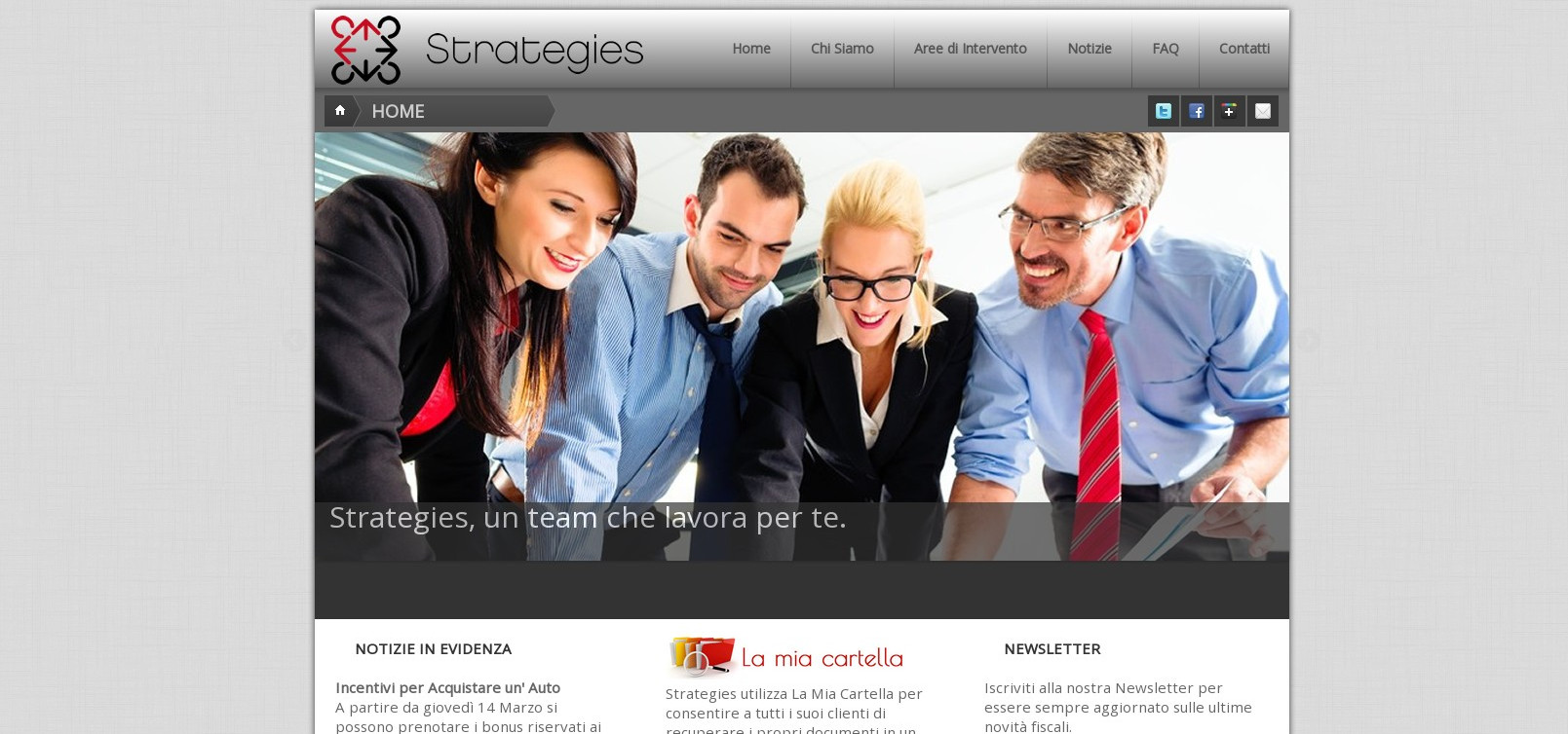 Strategies, Consulenza aziendale, fiscale e tributaria