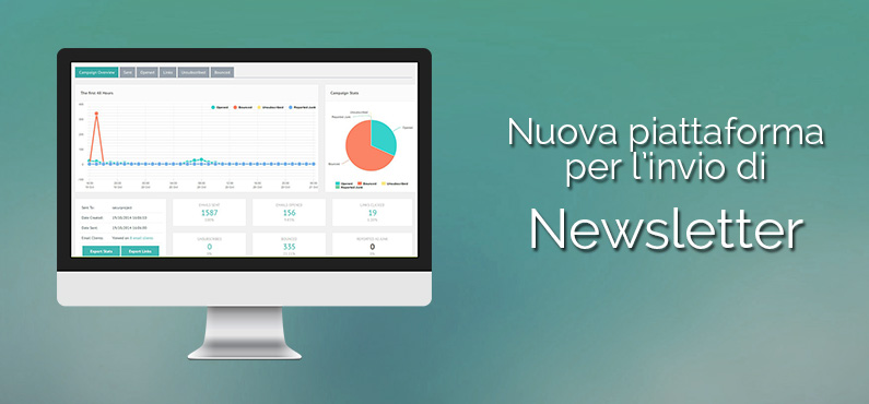 Nuova piattaforma di Newsletter