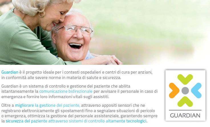 Guardian, Indoor Positioning System al centro Alzheimer di Venosa