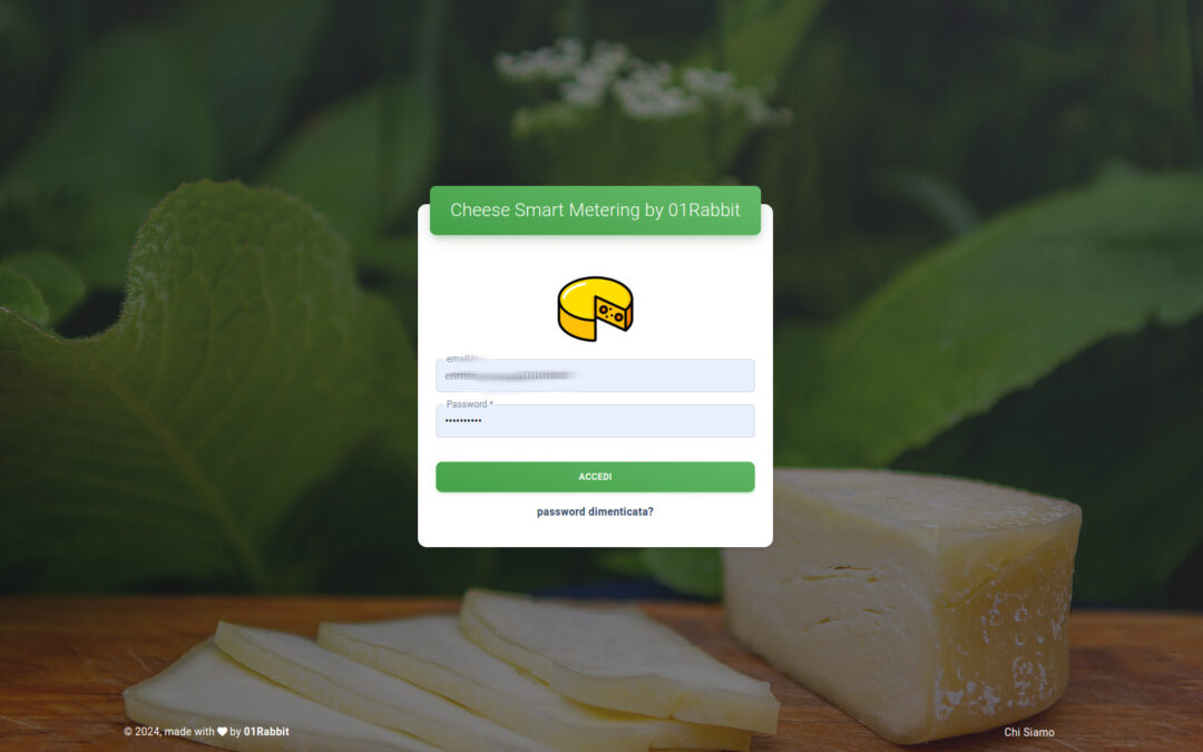 Cheese Smart Metering: Monitoraggio IoT per la Filiera Casearia