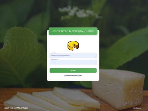 Cheese Smart Metering: Monitoraggio IoT per la Filiera Casearia