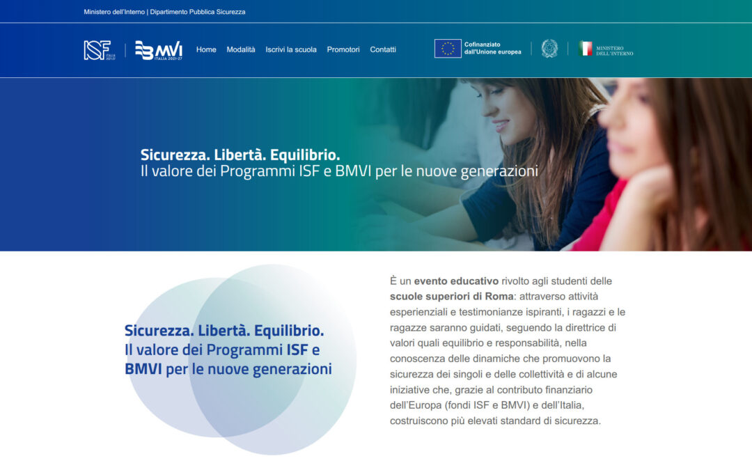 giovani.isf-bmvi.it per la Sicurezza Giovanile
